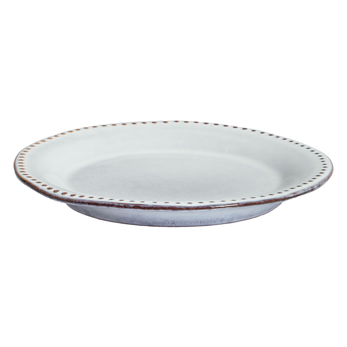 Beliani - CHERVIL - Serviesset 24 delig - Lichtblauw - Steengoed