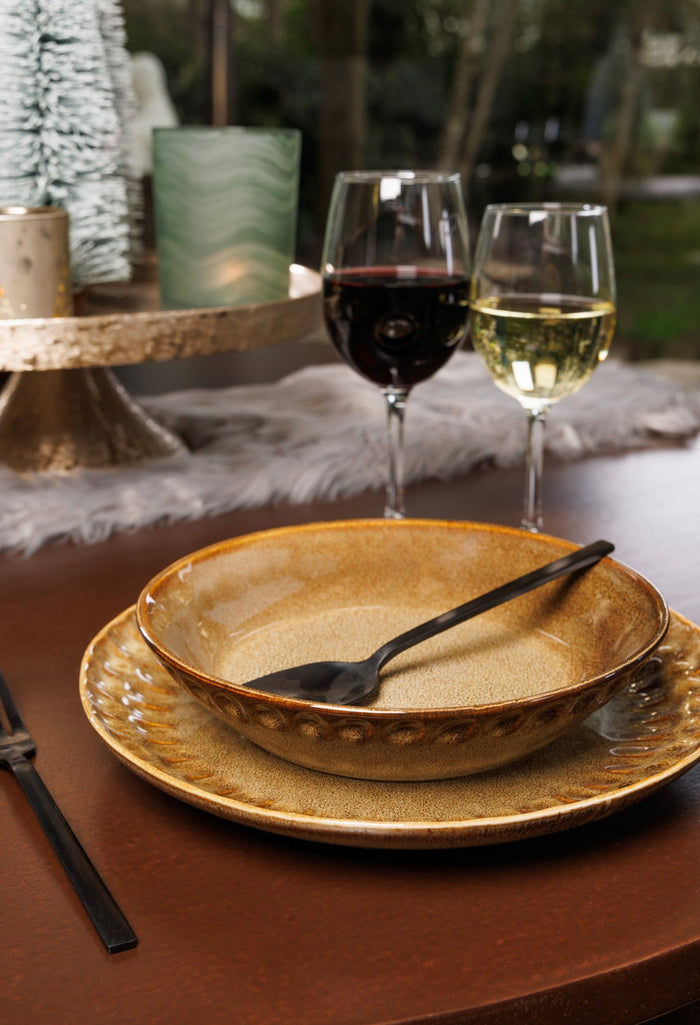 Cosy & Trendy Dinerborden Araki Hazel ø 27 cm - 4 Stuks