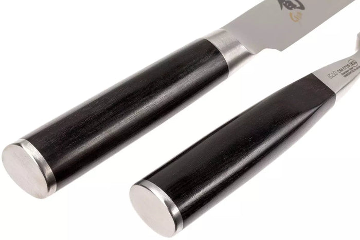 Kai Trancheerset Shun Classic - 32 lagen damaststaal - (Vleesmes + Vleesvork) - 2-delig - DMS-200
