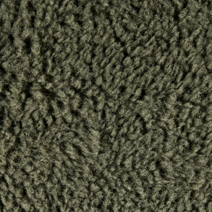 Beliani - ELLENDALE - Voetenbank - Groen - Bouclé