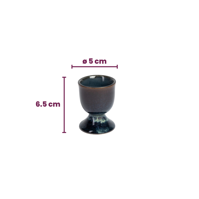 Cosy & Trendy Eierdopjes Quintana Blue ø 5 cm - 4 Stuks