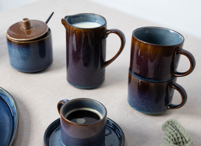 Cosy & Trendy Eierdopjes Quintana Blue ø 5 cm - 4 Stuks