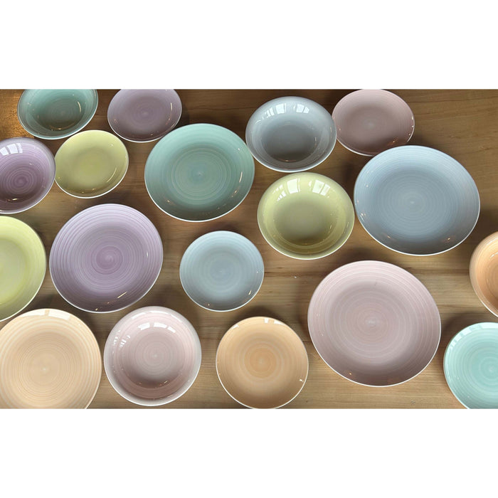 Cookinglife Diepe Borden | Pastaborden Pastel Harmony ø 21 cm - 6 Stuks