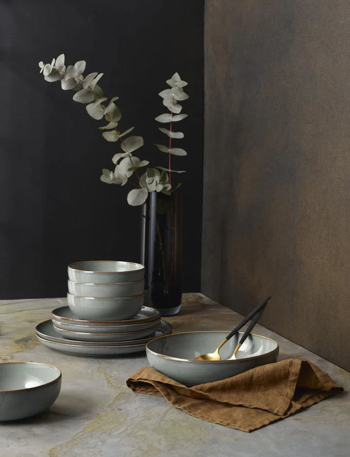 ASA Selection Ontbijtborden | Dessertborden Saisons Eucalyptus ø 21 cm - 4 Stuks