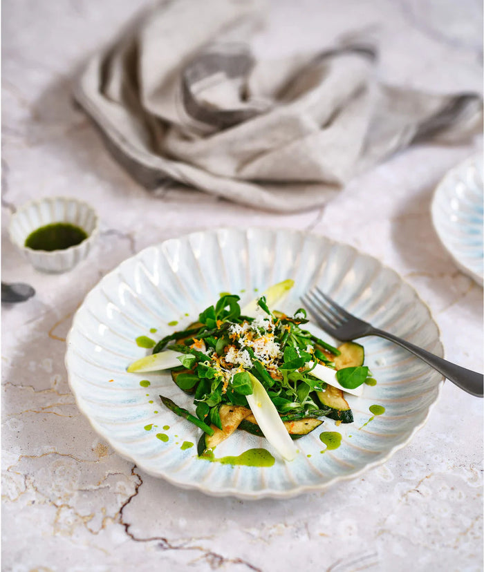 Cosy & Trendy Ontbijtborden | Dessertborden - Astera Pure Wit - ø 21 cm - 4 Stuks