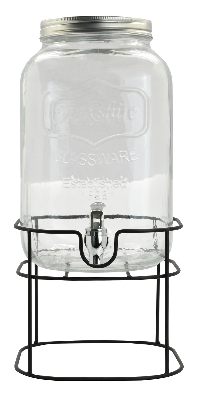 Cookinglife Drankdispenser met Kraantje en Houder - 4 liter