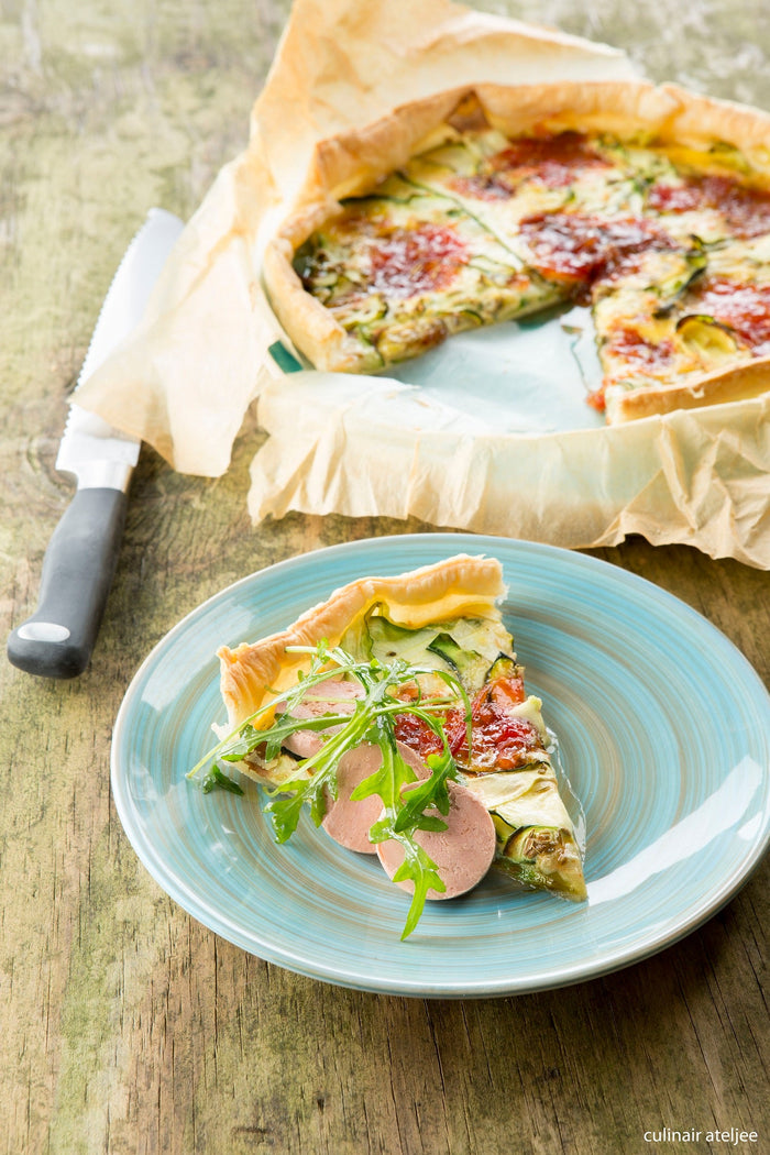 Cosy & Trendy Ontbijtborden Turbolino Blauw ø 22 cm - 6 stuks