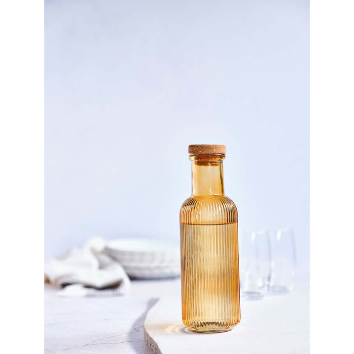Cosy & Trendy Waterkaraf met Kurk - Raya - Oker - 1 Liter