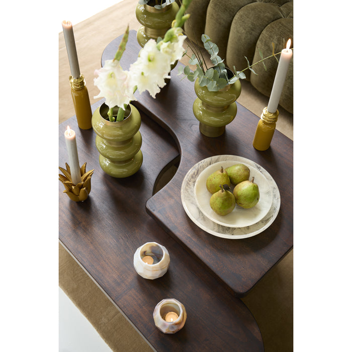 Light & Living Light&living Schaal Ø34x6 cm BELAWAN crème