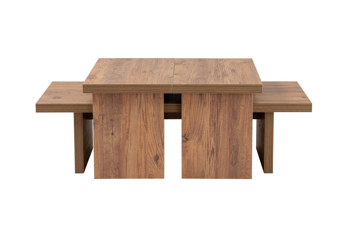 Giga Meubel - Salontafel Rechthoek Naturel - 110x45x42cm - Sanctuary