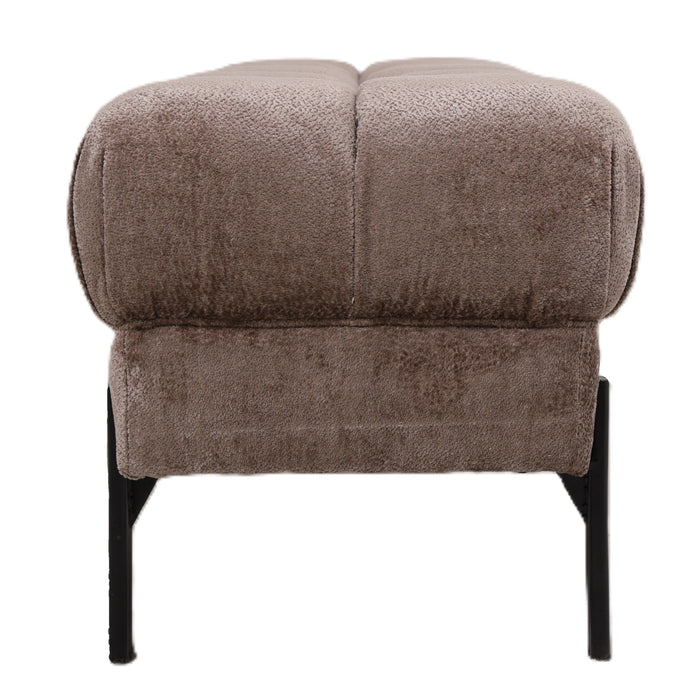 PTMD - Bankje Melbourne - Bruin - 160x47x48cm