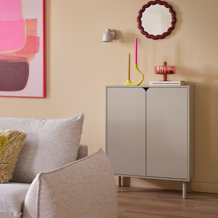 by fonQ Tovy Hoekbank met Chaise Longue Links - Naturel Melange