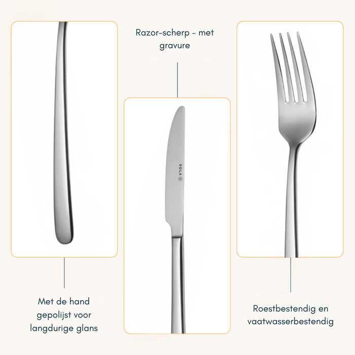 Sola Bestekset Donau 100 delig