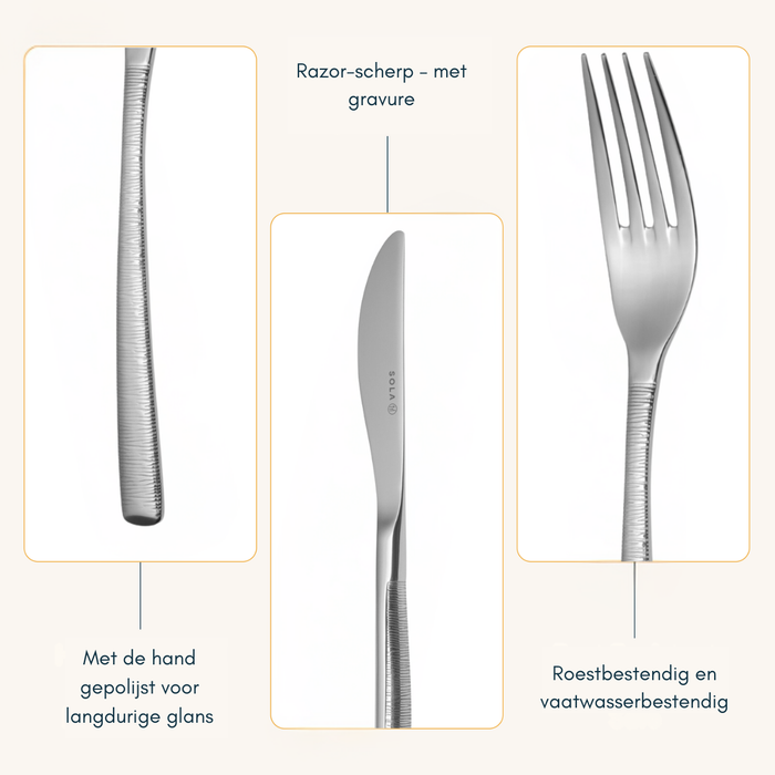 Sola Bestekset Hermitage 50 delig