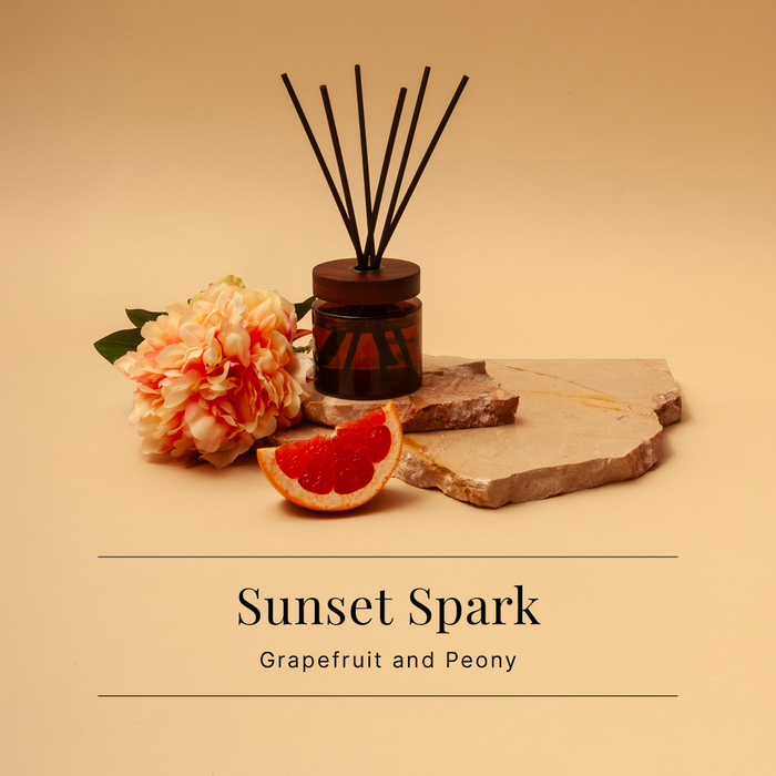 Spaas Iconic Geurstokjes - Sunset Spark - 150ml - 2 stuks