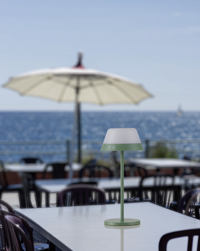 EGLO Meggiano Tafellamp - 32 cm - Groen|Wit