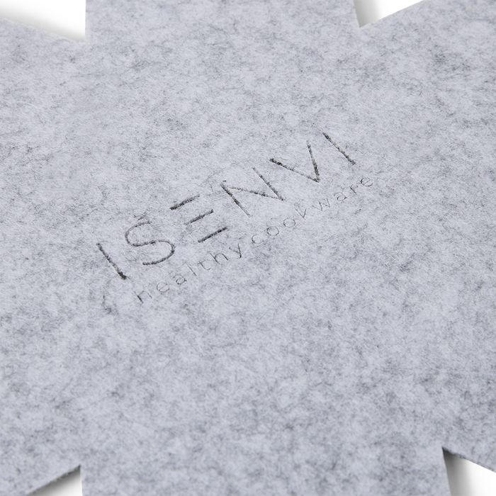 Hunter pannenbeschermers - set 4 stuks - grijs