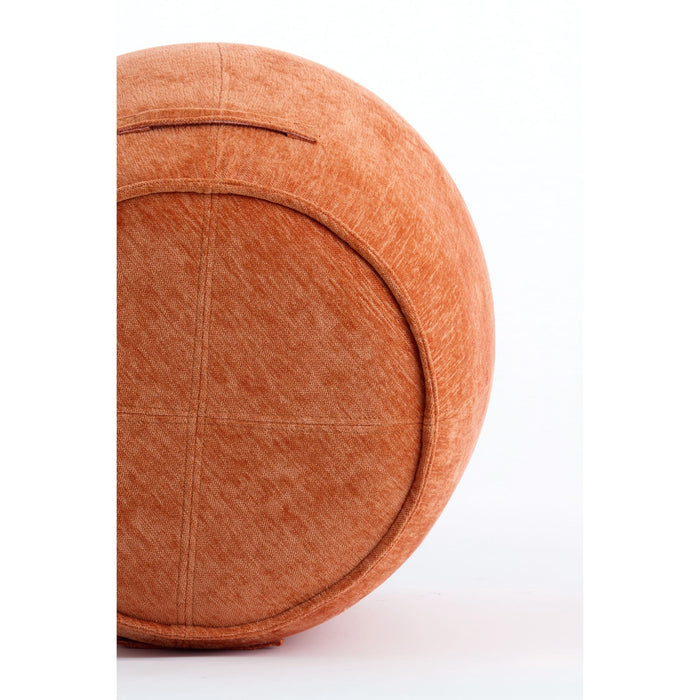 Light & Living Light&living Poef Ø50x40 cm SIBIU oranje