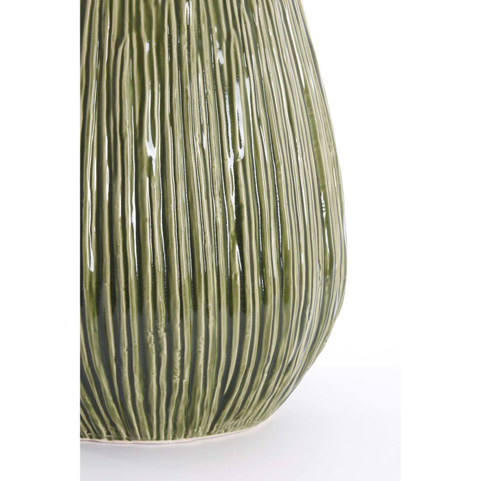 Light&living Vaas deco Ø35,5x45 cm KOPRA keramiek donker groen