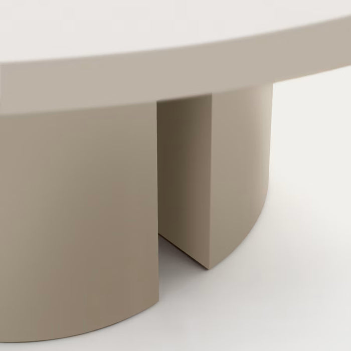 Kave Home Nealy Eettafel Ø 150 cm - Ecru