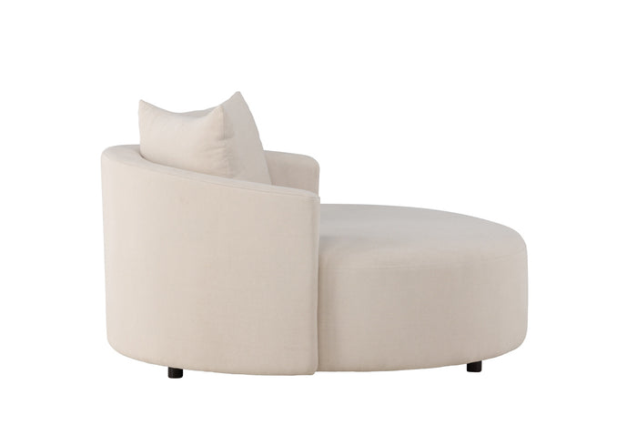 Fjôrd - Loveseat Beige Linnen - 118x118x72cm - Kelso