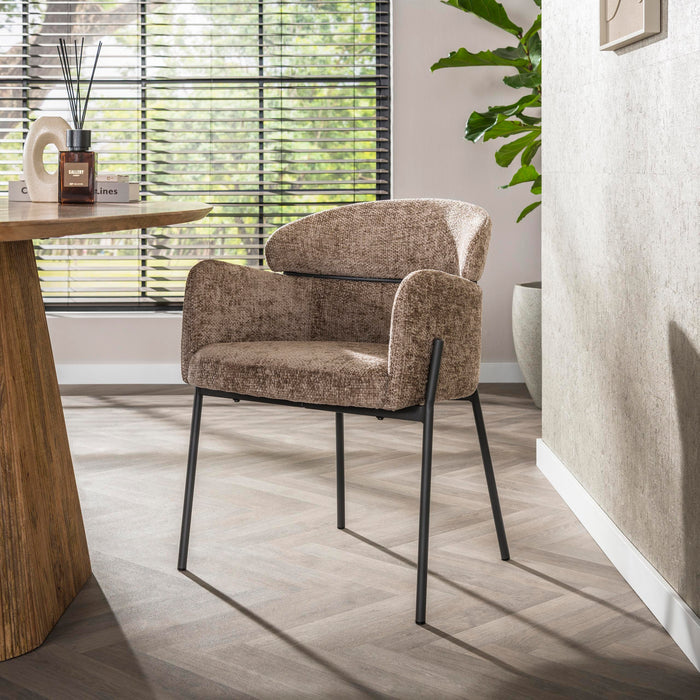 Hoyz Collection - Armstoel Curva Verpakt Per 2 - Hoven Champagne