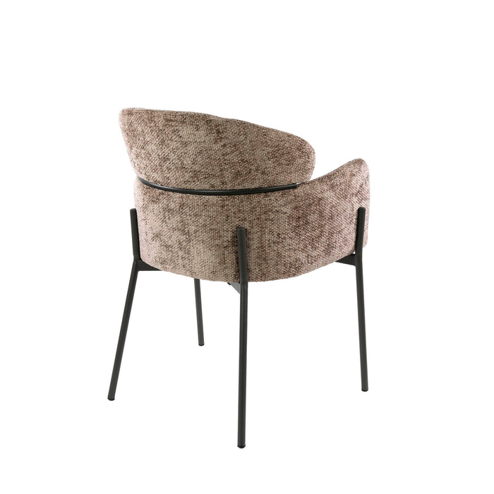 Hoyz Collection - Armstoel Curva Verpakt Per 2 - Hoven Champagne