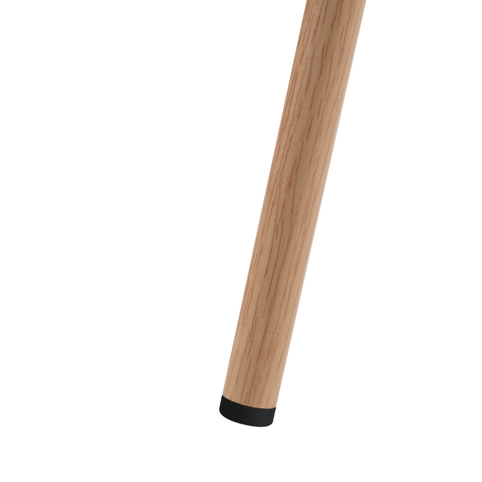 Beliani - LUANA - Barstoel set van 2 - Lichtgroen|Lichtbruin - Bouclé