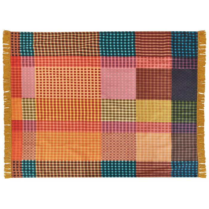 Beliani-BUILI-Picknickkleed-Meerkleurig-150 x 200 cm-Polyester