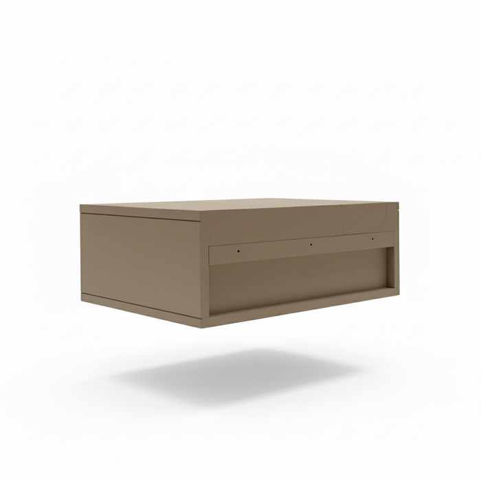 Nachtkastje Hangend Sem - Bruin|Hout - Mango - Hout