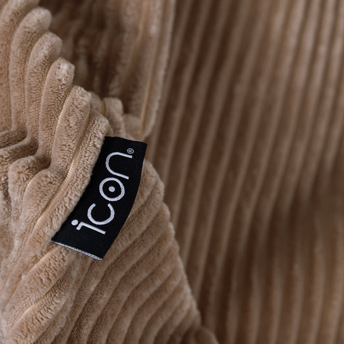 icon Kingston Zitzak - Ribfluweel - Mocha