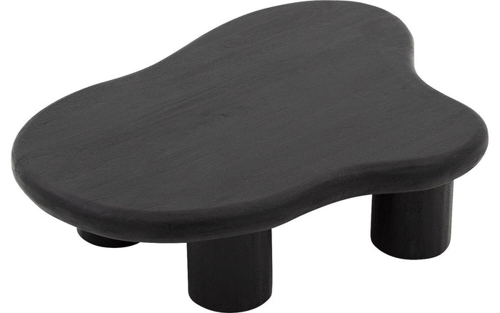 Goossens Salontafel Savi in Mango zwart gelakt