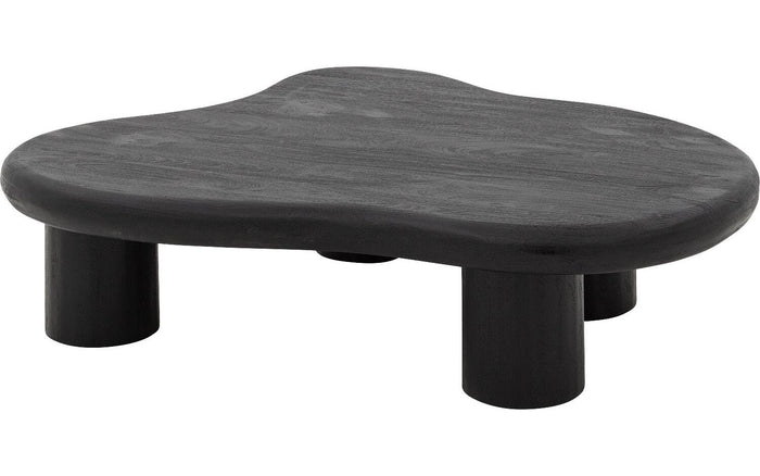 Goossens Salontafel Savi in Mango zwart gelakt