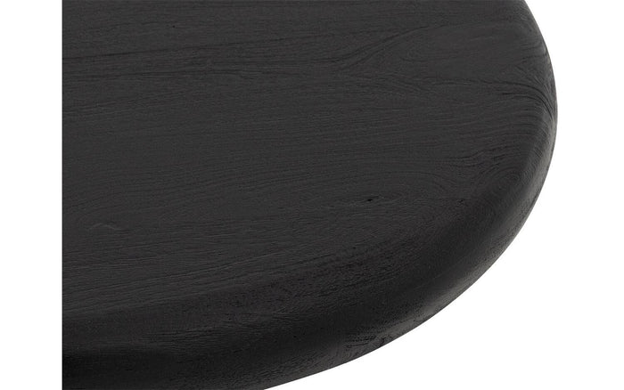 Goossens Salontafel Savi in Mango zwart gelakt