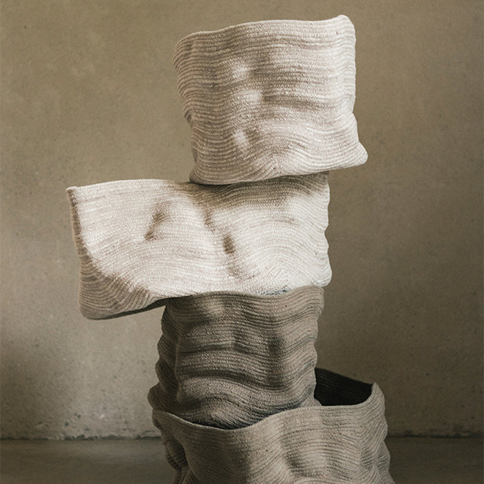 Lorena Canals Stonewashed Opbergmand 25 x 30 cm - Natural