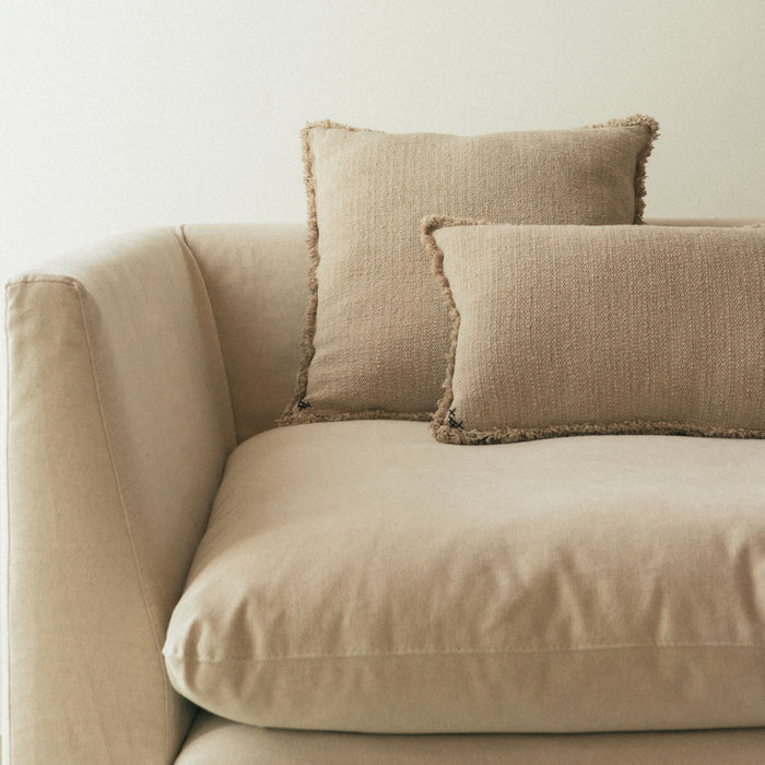 Lorena Canals Handloom Sierkussen 45 x 45 cm - Beige