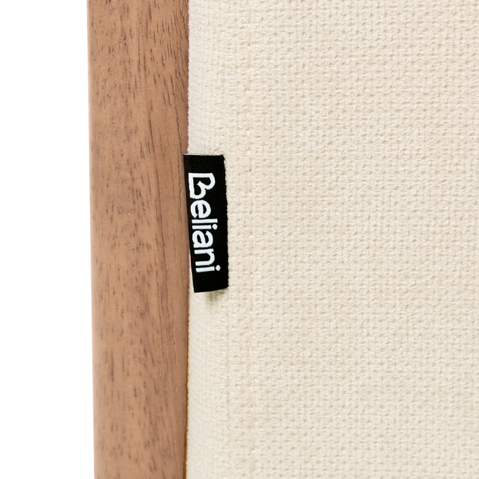 Beliani - SKOVDE - Schommelstoel - Lichtbeige - Polyester