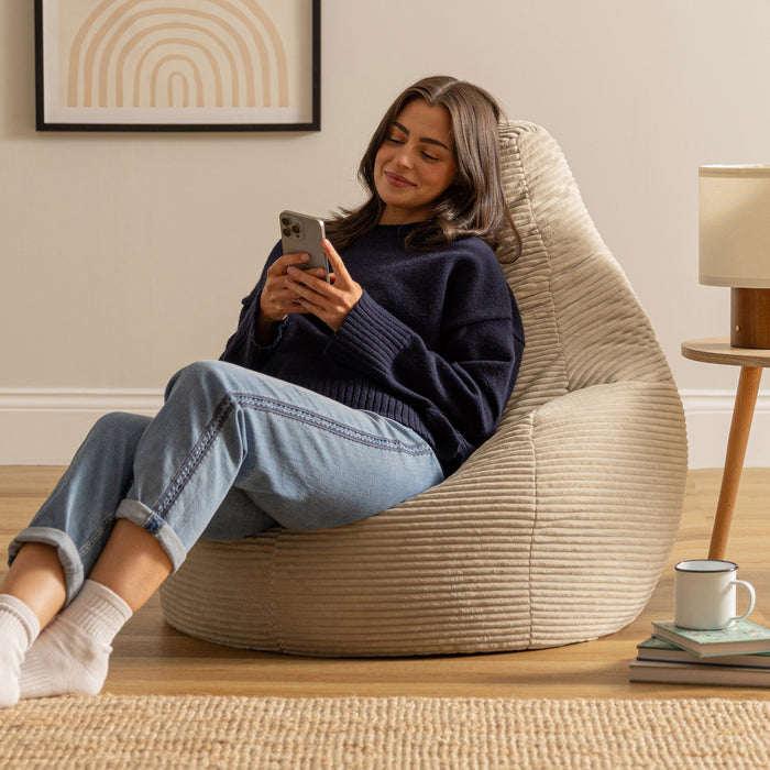 icon Dalton Zitzak - Ribfluweel - Beige