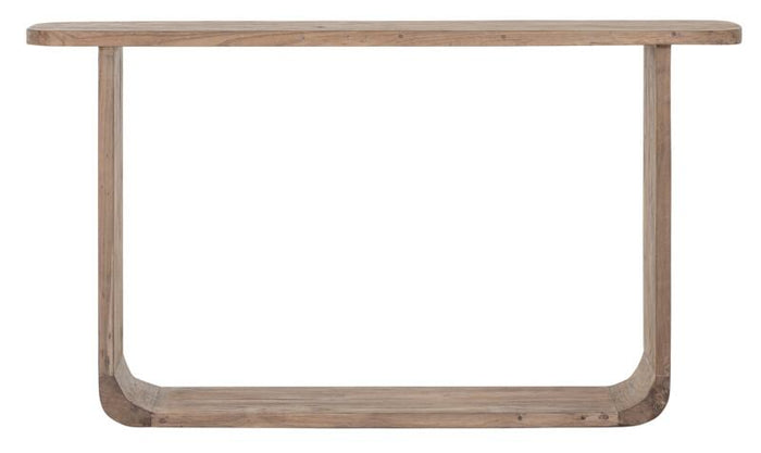 MUST Living Console table Vico,76x140x35 cm, extreme rustic teakwood