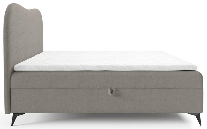 NADUVI Collection Boxspring Adler bouclé met opbergruimte 160 x 200 cm