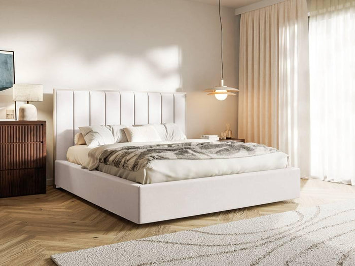 NADUVI Collection Bedframe Taavi fluweel met opbergruimte 140 x 200 cm