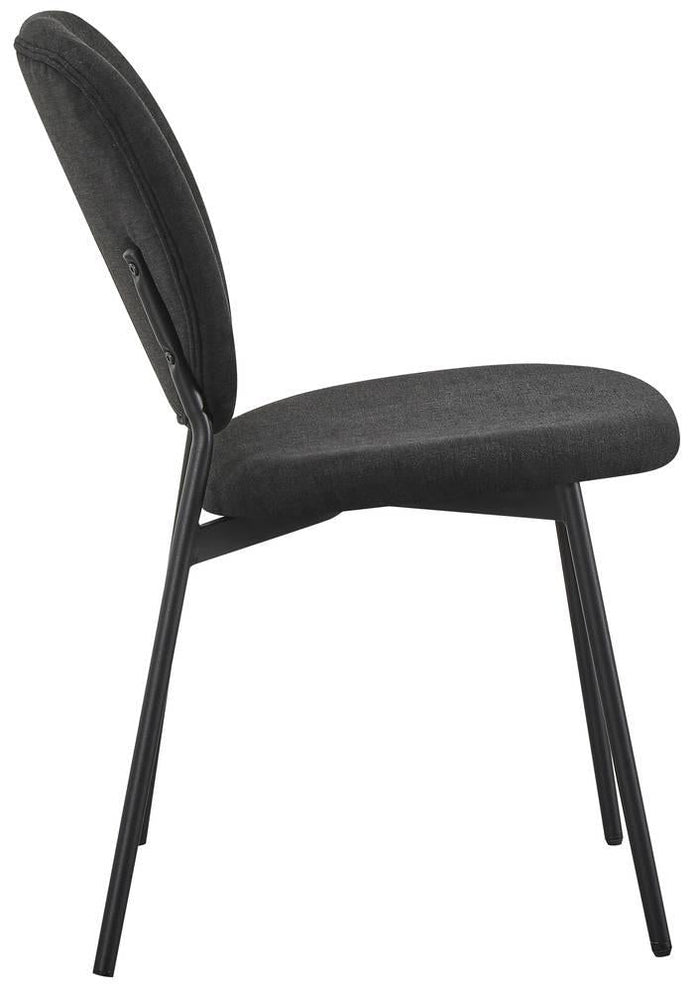 NADUVI Collection Eetkamerstoel Barto chenille