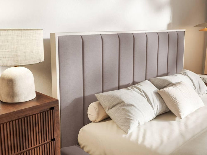 NADUVI Collection Bedframe Taavi chenille met opbergruimte 140 x 200