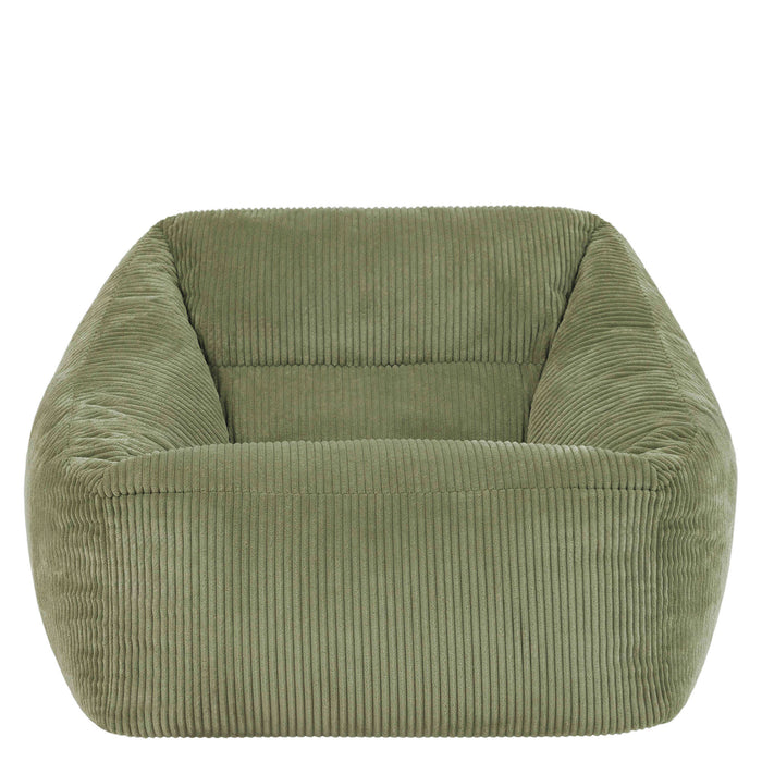 icon Natalia Zitzak Fauteuil - Ribfluweel - Saliegroen