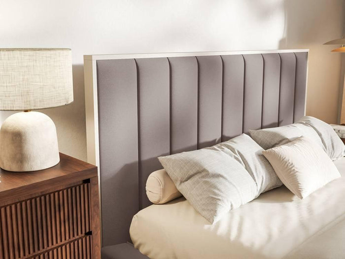 NADUVI Collection Bedframe Taavi fluweel met opbergruimte en