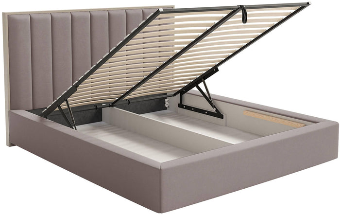 NADUVI Collection Bedframe Taavi fluweel met opbergruimte en