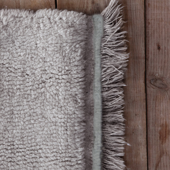 Lorena Canals Steppe Vloerkleed 80 x 140 cm - Sheep Grey