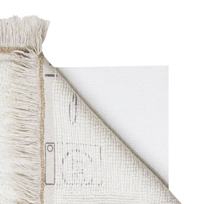 Lorena Canals Steppe Runner Vloerkleed 80 x 230 cm - Sheep White