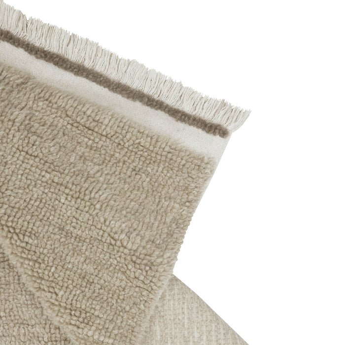 Lorena Canals Steppe Vloerkleed 200 x 300 cm - Sheep Beige