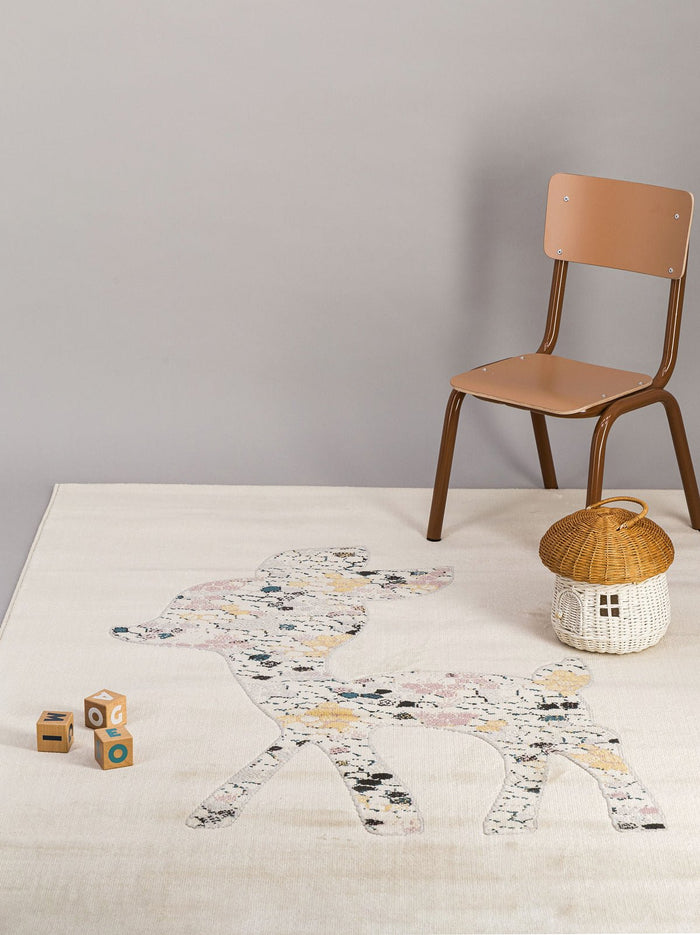 AFK Living vloerkleed Fawn - voor kinderen - veelkleurig